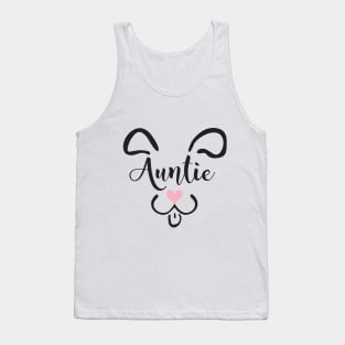 Cute Dog Auntie Tank Top